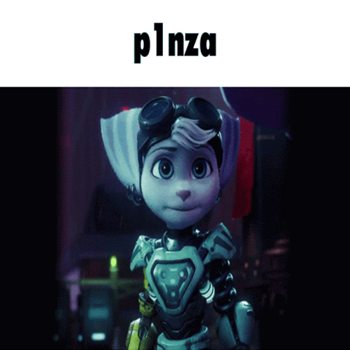 Robot Saying P1nza
