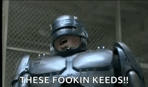Robot Saying These Fook In Keeds