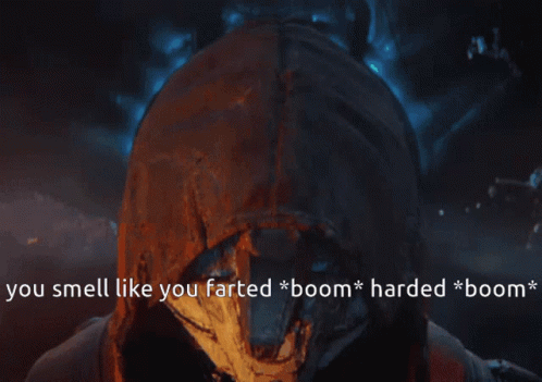 Robot Saying You Smell Like You Farted Boom Harded Boom