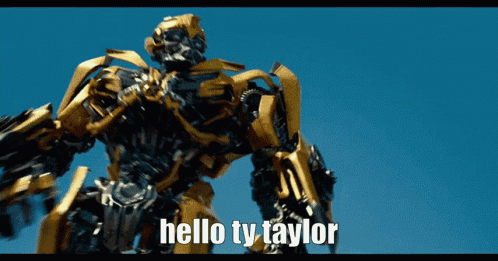 Robot Says Hello to Ty Taylor