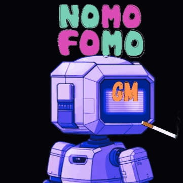 Robot Smoking Cigarette GM
