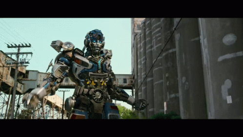 Robot Standing in Front of Building Saying I'm Not a Robot