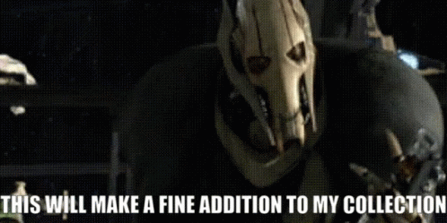 Robot This Will Make A Fine Addition To My Collection GIF