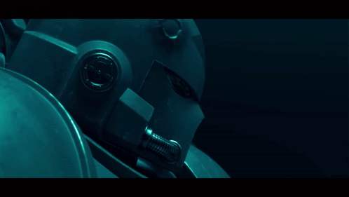 Robot Turned Its Head Space Marine GIF