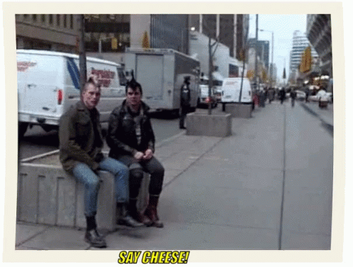 Robot Using Polaroid GIF