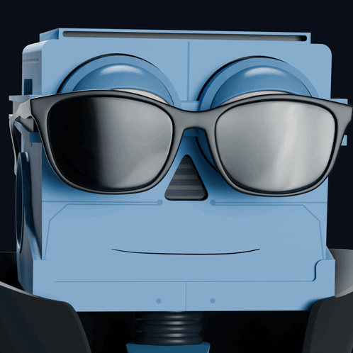 Robot Wearing Sunglasses