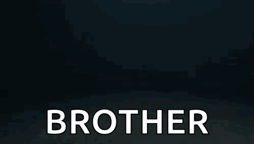 Robot With Brother Text