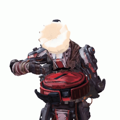 Robot With Chef Hat and Mustache Holding Pizza