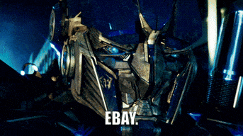 Robot With EBay Logo GIF