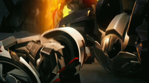 Robot With Flame