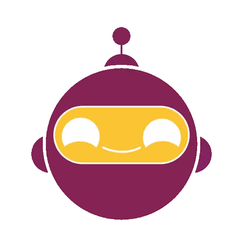 Robot With Heart Above Head