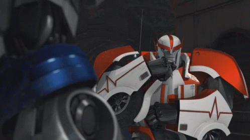 Robot With Heartbeat on Chest