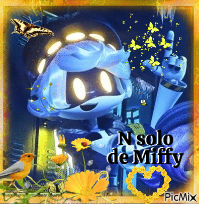 Robot With N Solo De Miffy