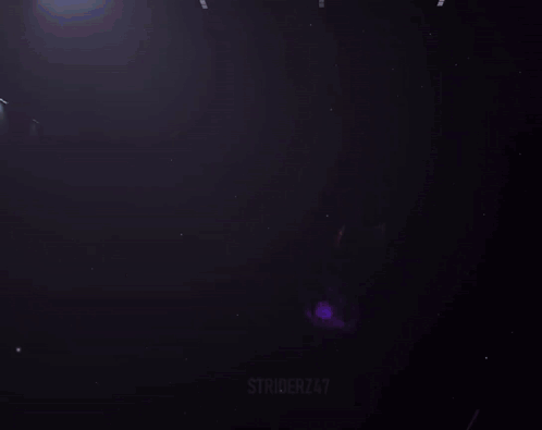 Robot With Purple Light From Face GIF