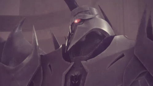 Robot With Red Eyes Saying New Hub Applepie3399