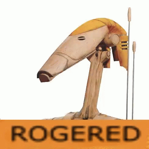 Robot with Rogered Above