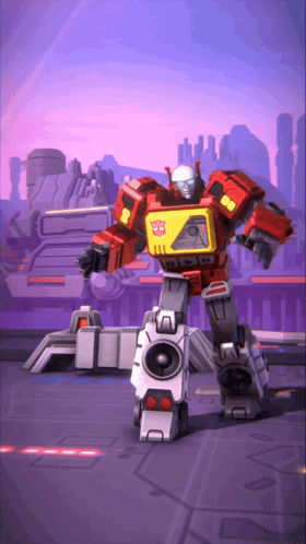 Robot With Speaker on Back on Purple Surface