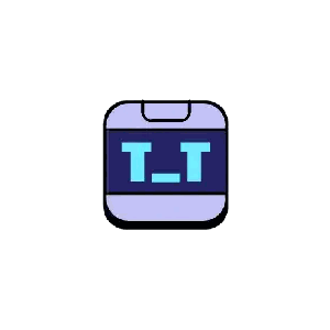 Robot with T_T Screen