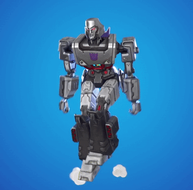 Robot With Transformers Logo on Chest