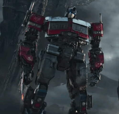 Robot With Transformers Text