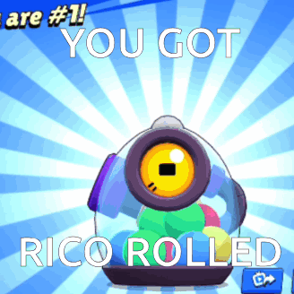 Robot You Got Rico Rolled GIF