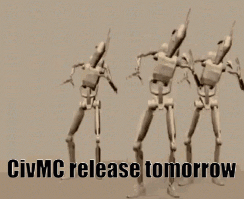Robots Dancing civmc Release Tomorrow