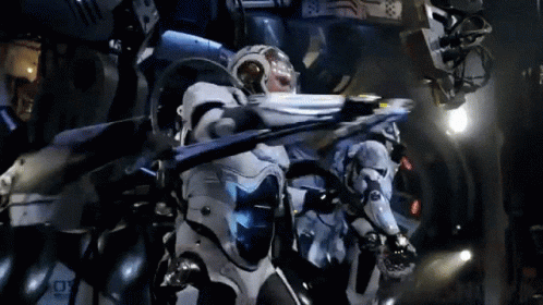 Robots Punching Pacific Rim GIF