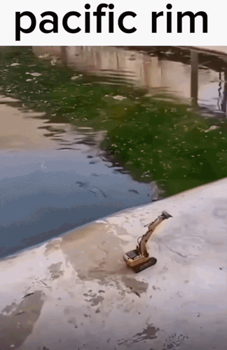 Robots Versus Crocodiles Pacific Rim Meme GIF