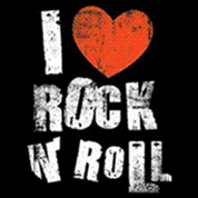 Animated Text Rock And Roll GIF