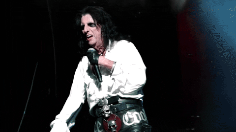 Alice Cooper Rock And Roll GIF
