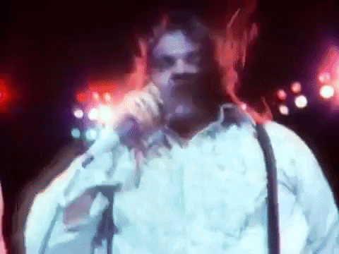 Man Shouting Rock And Roll GIF