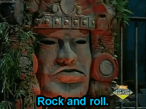 Legends Of The Hidden Temple Rock And Roll GIF