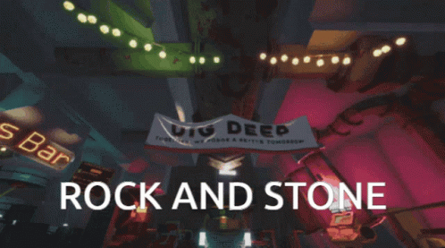 Rock and Stone Hanging Sign