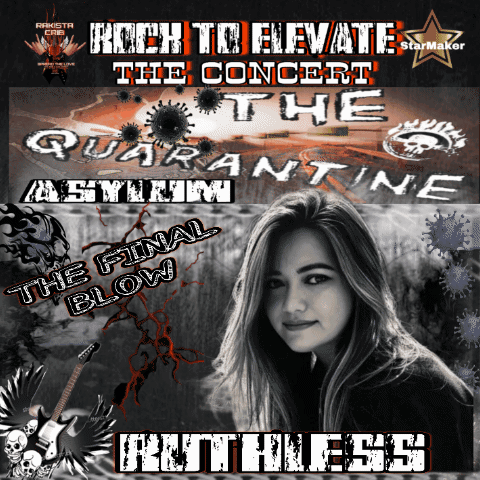Rock Concert Poster Quarantine Asylum GIF