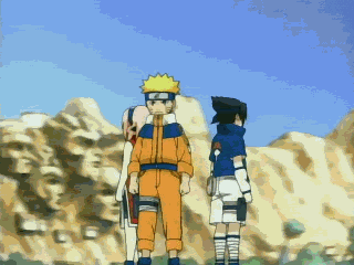 Rock Lee Circling With Friends GIF