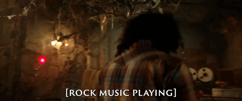 Rock Music Headbang Dave Grohl GIF