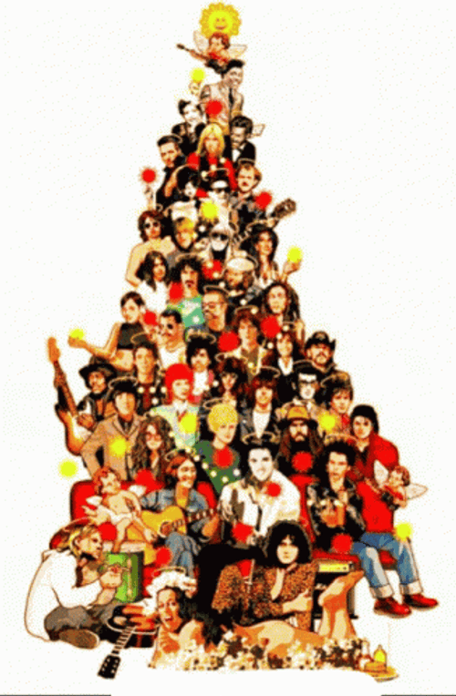 Rock On Merry Christmas GIF