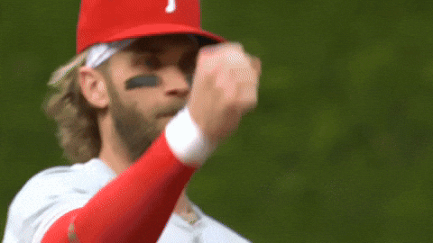 Rock Paper Scissors Aaron Nola Red Cap GIF