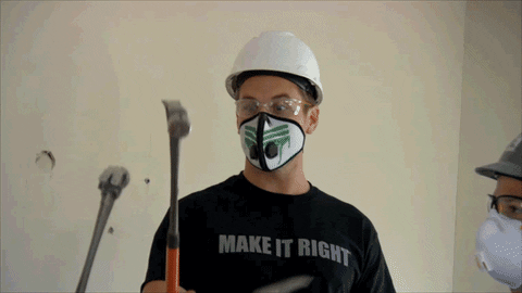 Rock Paper Scissors Engineer Hammer GIF