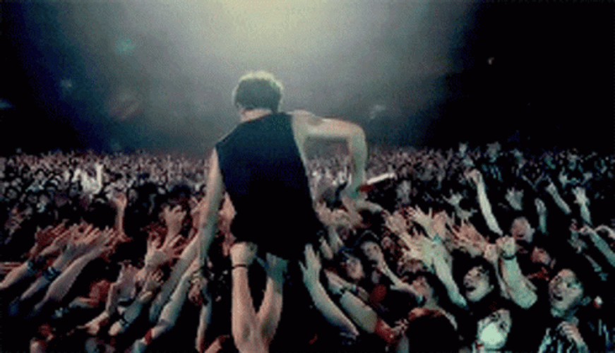 Rock Star Concert GIF