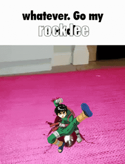 Rockdee Written on Pink Rug