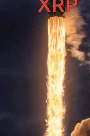 Rocket Being Launched With XRP On Top