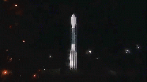Nasa Rocket Falling To Earth GIF