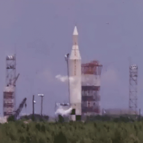 Rocket Falling To Earth Exploding GIF