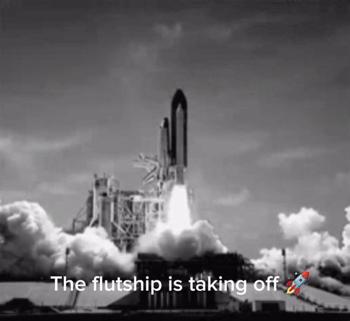 Rocket Flying Launching Soon GIF