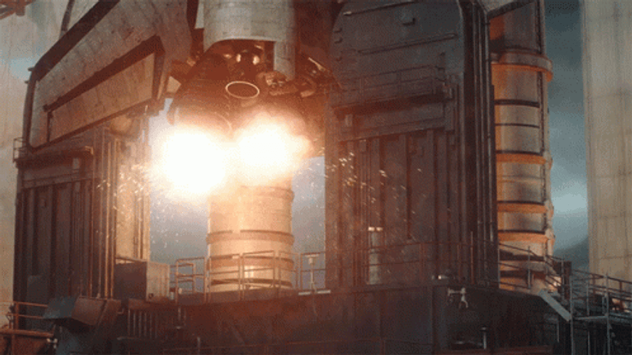 Rocket Launch Ready To Take Off GIF