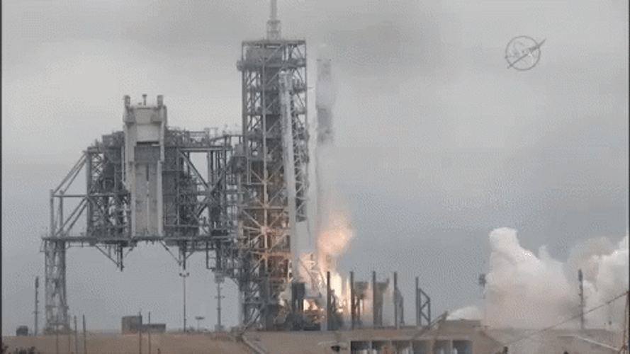 Rocket Launch Took Off GIF