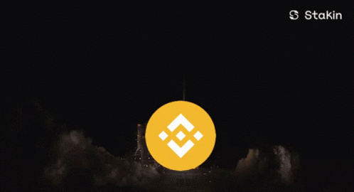 Rocket Launch with Staking Logo