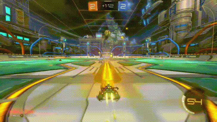 Rocket League Beautiful Play GIF