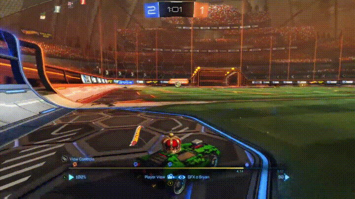 Rocket League Close Call GIF